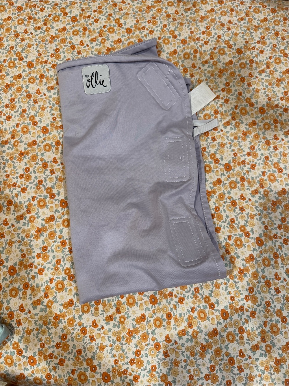 The Ollie swaddle - Soft Lilac